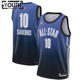Dres All-Star 2023 Team 1 Domantas Sabonis 10 Nike Plava Swingman - Dječji